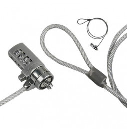  89.0111 NOTEBOOK SECURITY LOCK ENCORE EN-LOCK-1 KABEL ANTIFURTO IN ACCIAI