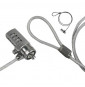  89.0111 NOTEBOOK SECURITY LOCK ENCORE EN-LOCK-1 CABLE ANTIFURTO IN ACCIAI