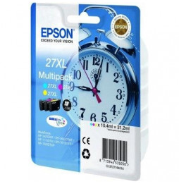  63.067 MULTIPACK EPSON 27XL "SVEGLIA" C13T27154012 3 COLORI X WF-7110DTW