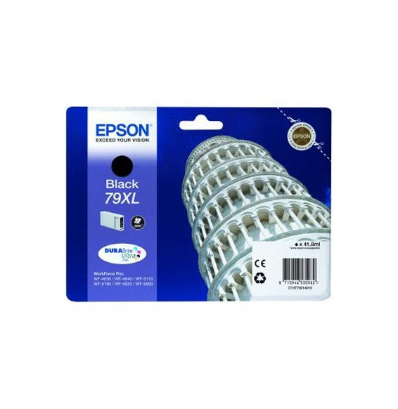  63.073 CARTUCCIA EPSON 79XL "TORRE DI PISA" C13T79014010 SCHWARZ 2.600PG X 