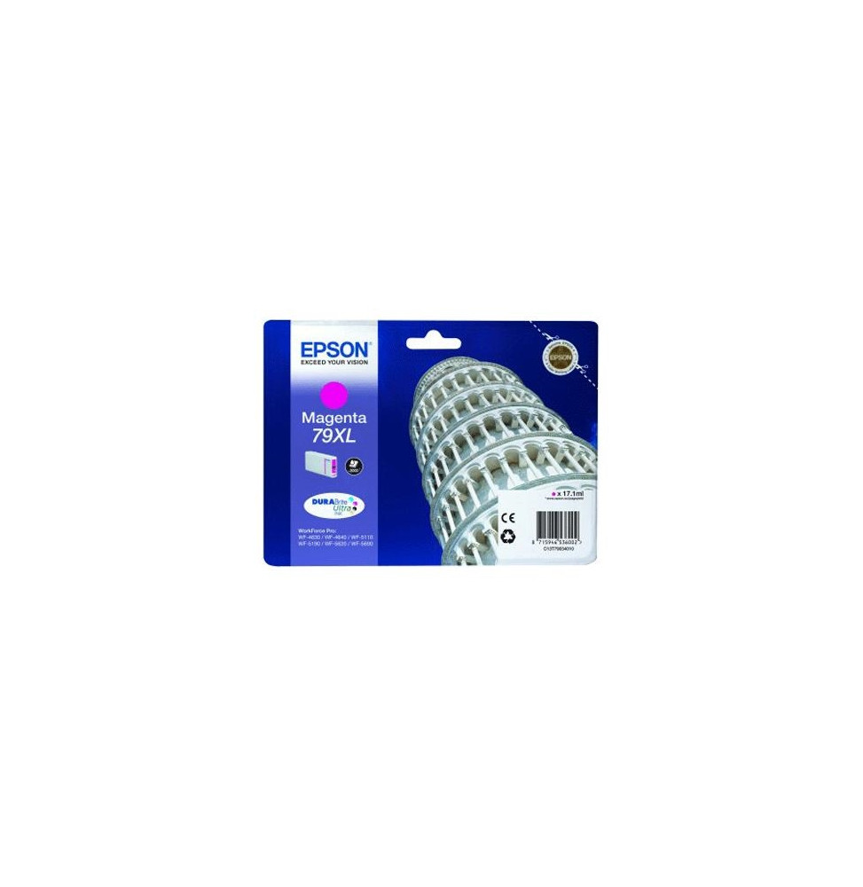  63.075 CARTUCCIA EPSON 79XL "TORRE DI PISA" C13T79034010 MAGENTA 2.000PG