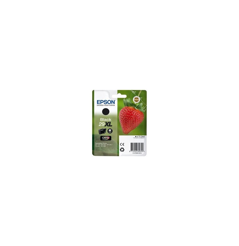  63.095 CARTUCCIA EPSON 29XL "FRAGOLA" C13T29914010/12 SCHWARZ X XP-235/XP-3