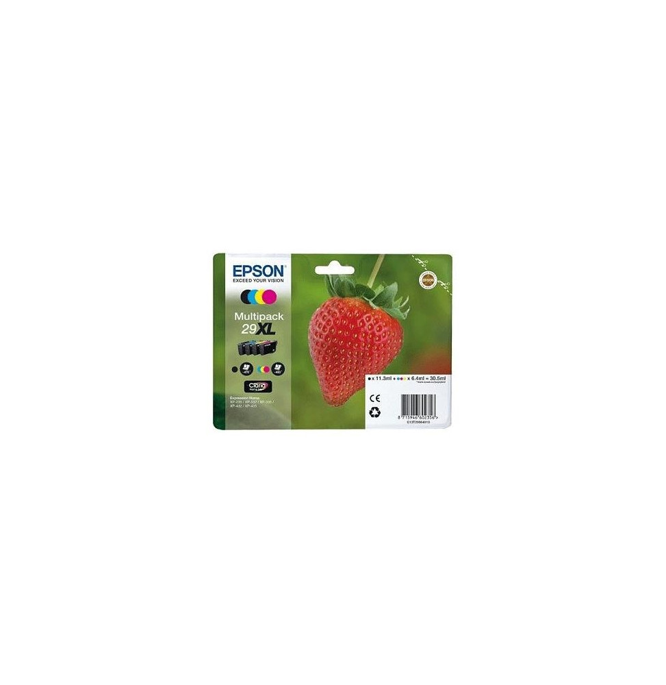  63.099 MULTIPACK EPSON 29XL "FRAGOLA" C13T29964010/12 4 FARBEN X XP-235/