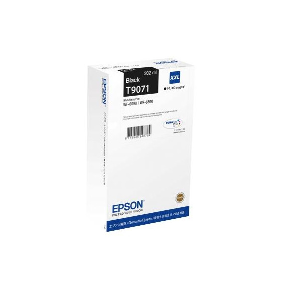  63.155 CARTUCCIA EPSON T9071 XXL C13T907140 BLACK 10.000PG X WF-6XXX WF-6