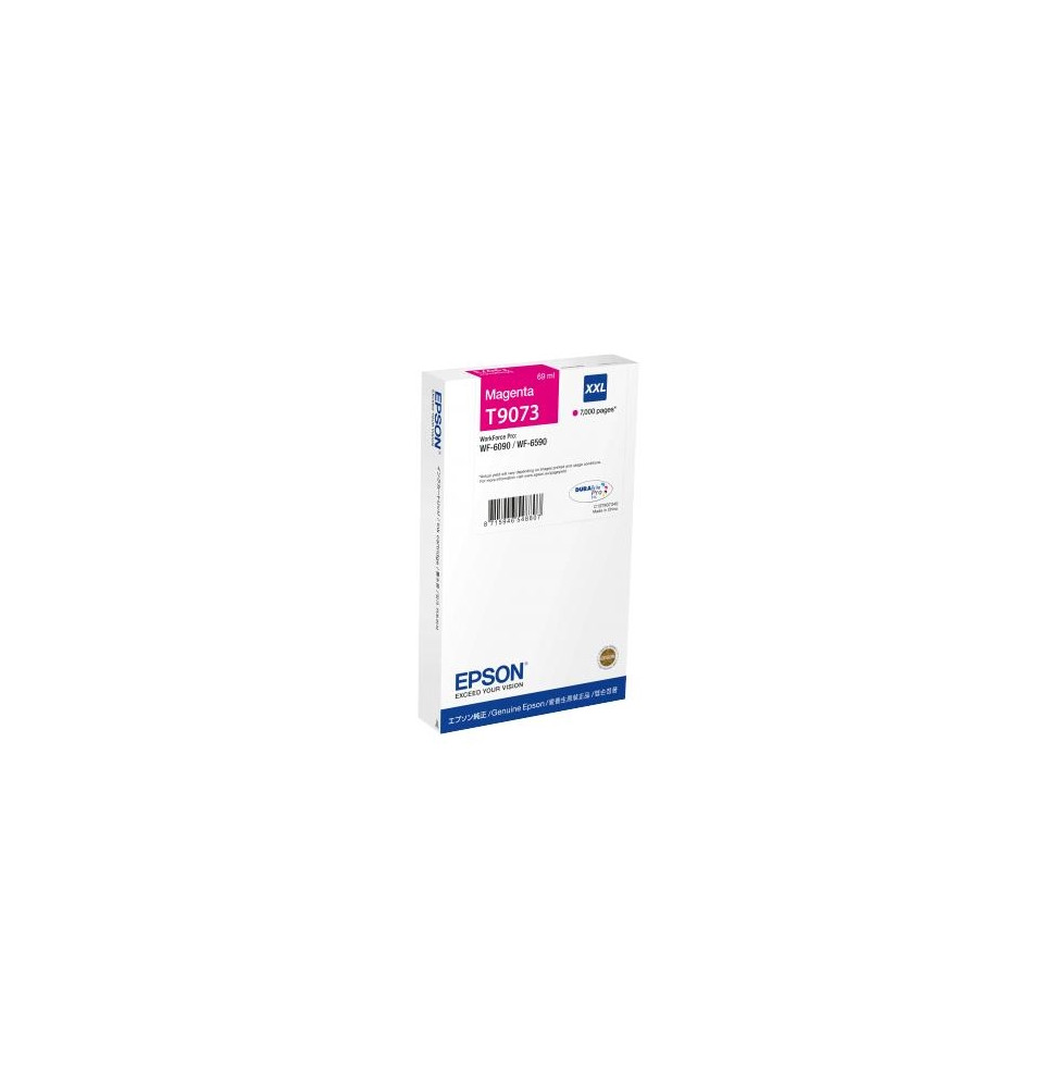  63.157 CARTUCCIA EPSON T9073 XXL C13T907340 MAGENTA 7.000PG X WF-6XXX WF