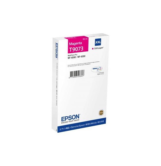  63.157 CARTUCCIA EPSON T9073 XXL C13T907340 MAGENTA 7.000PG X WF-6XXX WF