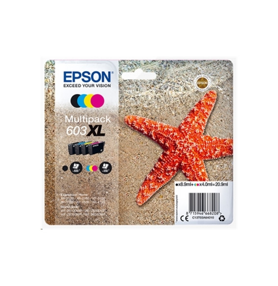  63.196 MULTIPACK EPSON 603XL "STELLA MARINA" C13T03A64010 4COL X XP-2100