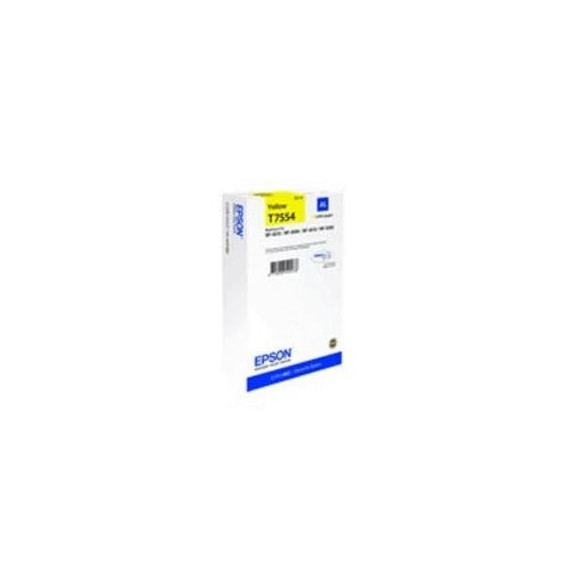  63.434 CARTUCCIA EPSON T7554 XL C13T755440 AMARILLO 4.000PG. X WF-8010DW/W