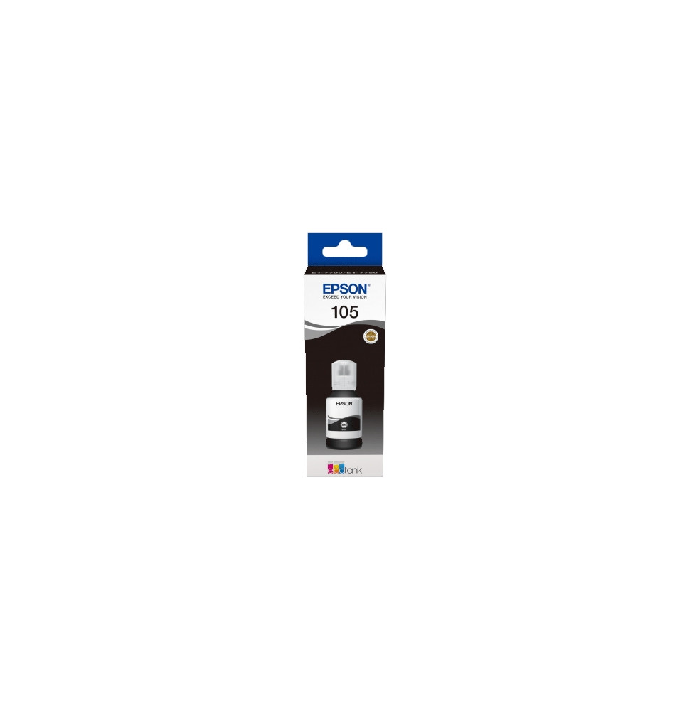  63.586 FLACONE EPSON 105 C13T00Q140 NOIRE 140ML PER ECOTANK ET-7700 ET-775