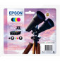  63.619 MULTIPACK EPSON 502XL "BINOCOLO" C13T02W64010 4 COLORS ALTA CAPAC