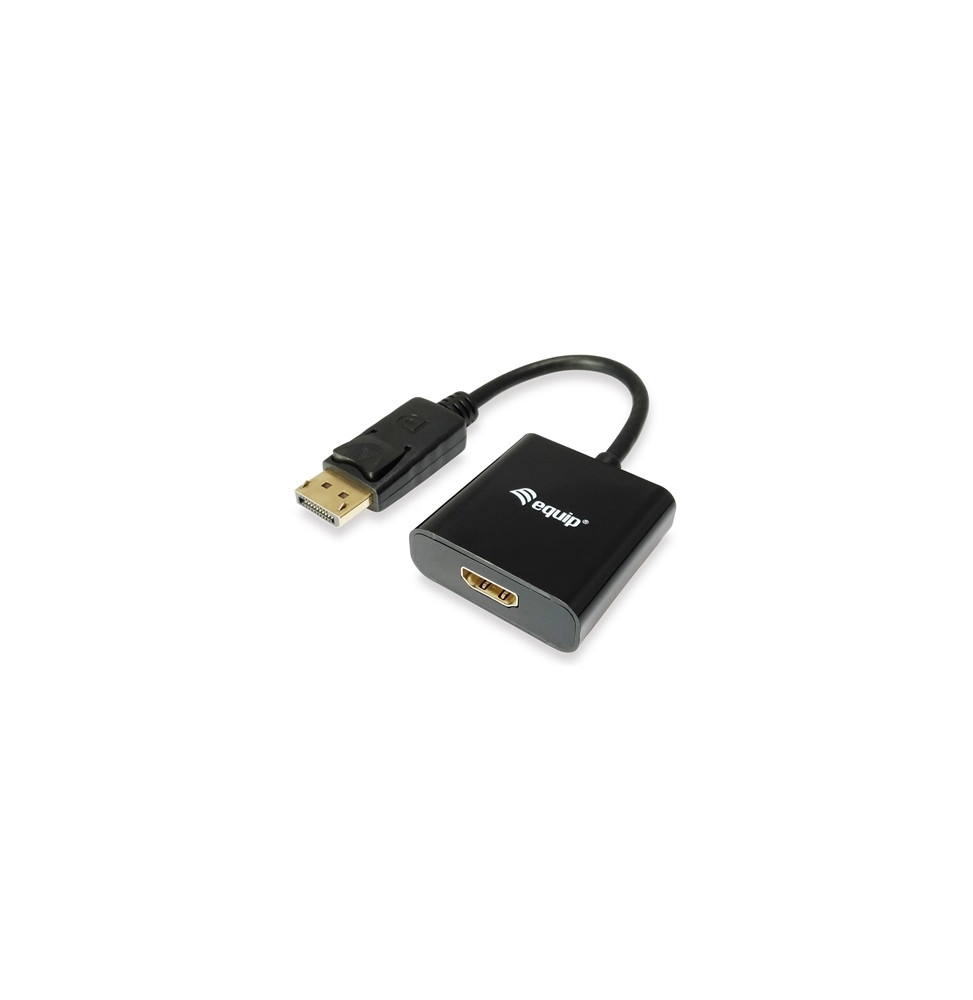  133438 CONVERTER  DISPLAY PORT EQUIP 133438  HDMI NERO (INCL.CAVO) - EAN