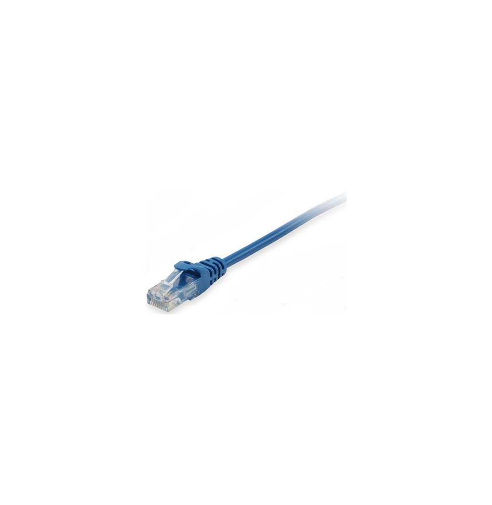  825437 CÂBLES ETHERNET CAT.5E-U/UTP BLU NON SCHERMATO 0,5MT EQUIP 825437 - EAN