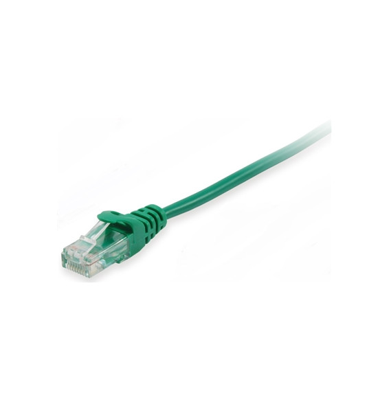  825447 NETWORK CABLE CAT.5E-U/UTP VERDE NON SCHERMATO 0.5MT EQUIP 825447