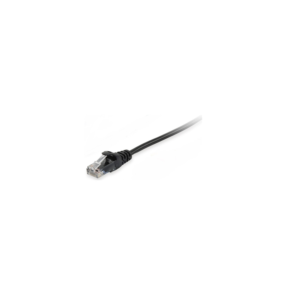  825457 NETWORK CABLE CAT.5E-U/UTP BLACK NON SCHERMATO 0.5MT EQUIP 825457