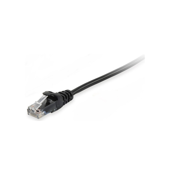  825457 CABLE RETE CAT.5E-U/UTP BLACK NON SCHERMATO 0.5MT EQUIP 825457 - 