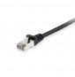  705914 KABEL RETE PATCH CAT.5E-SF/UTP CROTVER SCHWARZ 0.5MT -  EQUIP 70591