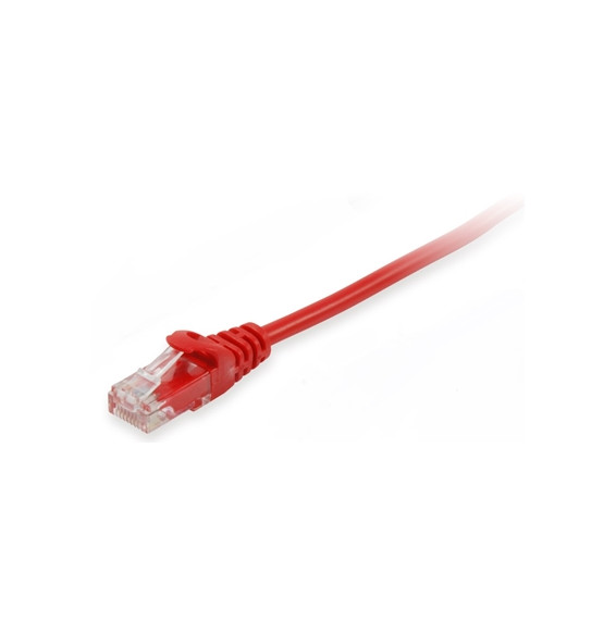  625420 CÂBLES ETHERNET CAT.6 U/UTP ROUGE NON  SCHERMATO 1MT EQUIP 625420- EAN4