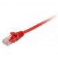  625420 NETWORK CABLE CAT.6 U/UTP RED NON  SCHERMATO 1MT EQUIP 625420- EAN4