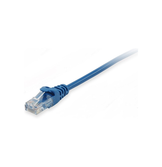  625430 KABEL RETE CAT.6 U/UTP BLU NON SCHERMATO 1MT EQUIP 625430- EAN4015