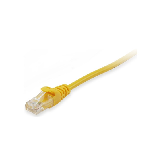  625460 CABLE RETE CAT.6 U/UTP AMARILLO NON SCHERMATO 1MT EQUIP 625460- EAN 