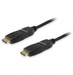  119365 CÂBLE HDMI 2.0 EQUIP 119365 5MT NOIRE M/M - CON SPINA GIREVOLE 180 