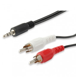  14709207 CÂBLE AUDIO M 3.5MM A 2RCA M 2.0MT EQUIP 14709207 - EAN 40158671