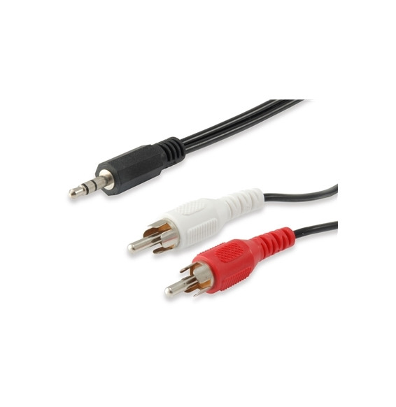  14709207 CÂBLE AUDIO M 3.5MM A 2RCA M 2.0MT EQUIP 14709207 - EAN 40158671