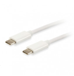  128352 CABLE USB TYPE-C 2MT EQUIP 128352 BLANCO 10GBPS-USCITA 3A - EAN 40