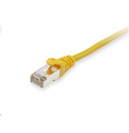  225464 CÂBLES ETHERNET CAT.5E F/UTP JAUNE 5MT EQUIP 225464 26AWG, 100MHZ - EA