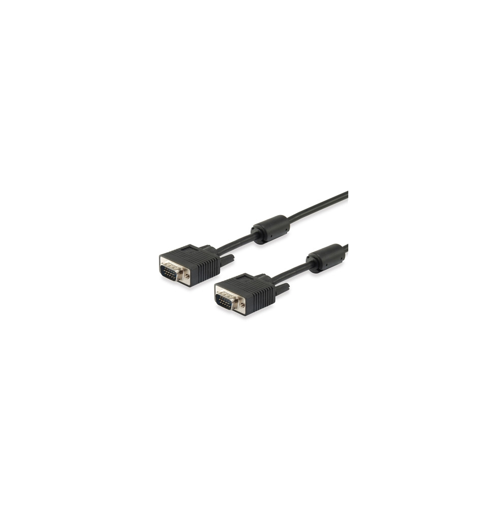  118817 CAVO MONITOR SVGA M/M 1.8MT EQUIP 118817 NERO  HDB15 3+7 CABLE-