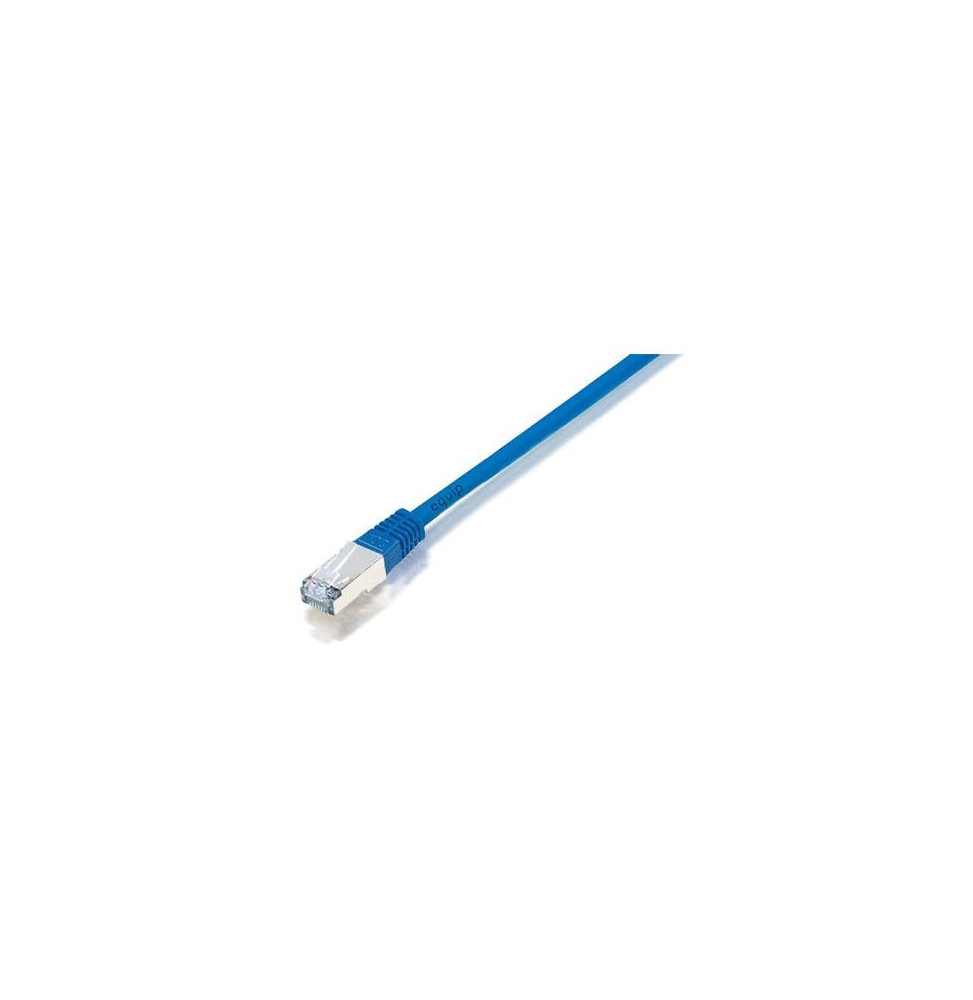  225433 C?BLES ETHERNET CAT.5E-F/UTP BLU NON  SCHERMATO 0,25MT EQUIP 2254