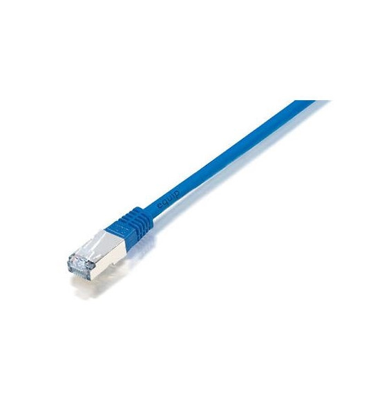  225433 NETWORK CABLE CAT.5E-F/UTP BLU NON  SCHERMATO 0,25MT EQUIP 225433