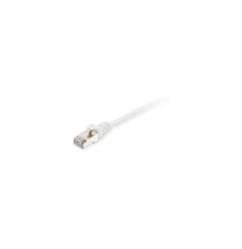  606003 CABLE RETE CAT.6A S/FTP BLANCO 1MT EQUIP 606003 26AWG, LSOH/LSZH -