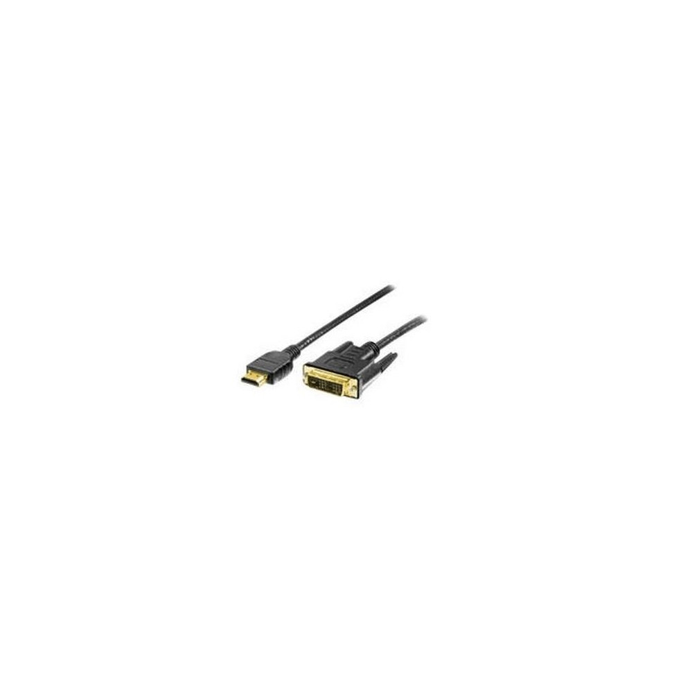  119322 KABEL HDMI EQUIP 119322 2MT SCHWARZ TYPE A/DVI (18+1) M/M - EAN 4