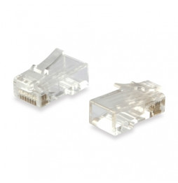  121143 CONNETTORE RJ45 UTP CAT.6 EQUIP 121143 SET DI 100 PEZZI - EAN4015