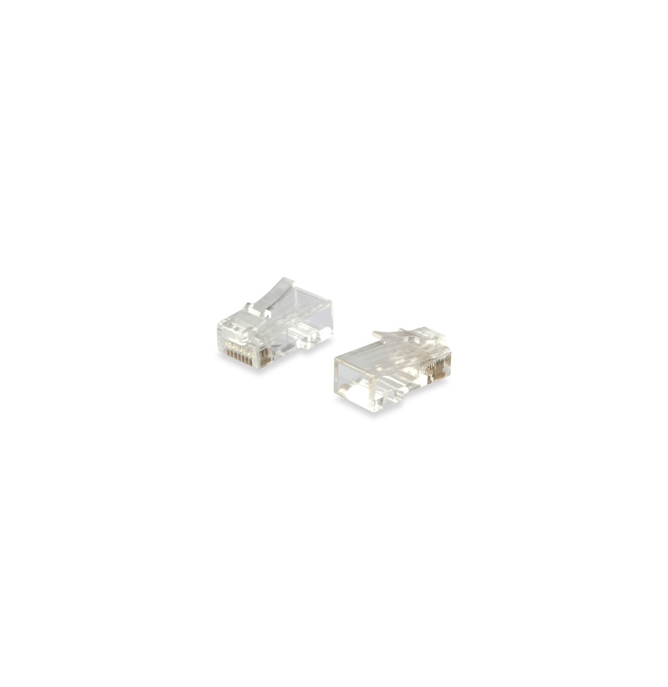  121143 CONNETTORE RJ45 UTP CAT.6 EQUIP 121143 SET DI 100 PEZZI - EAN4015