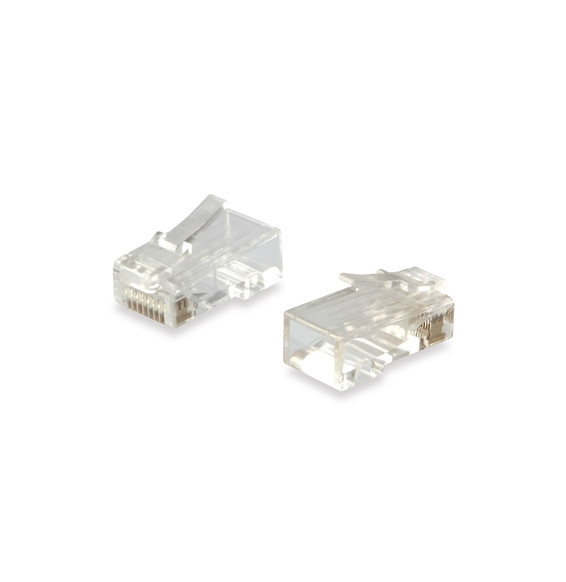  121143 CONNETTORE RJ45 UTP CAT.6 EQUIP 121143 SET DI 100 PEZZI - EAN4015