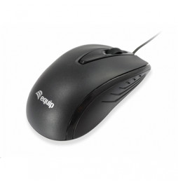  245107 MOUSE USB EQUIP 245107 OTTICO COMPATTO - NOIRE- 1000D