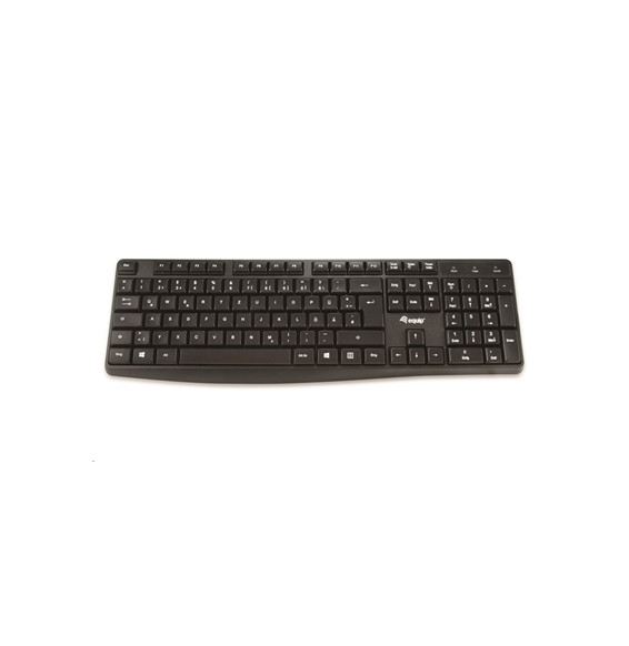  245213 TASTATUR USB EQUIP 245213 STANDARD DA 105 TASTEN SOFT TOUCH- -KABEL