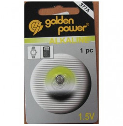  47.1902 BATTERIA ALKALINA 377A TIPO MICRO BOTTONE GOLDENPOWER DA 1.5,V B