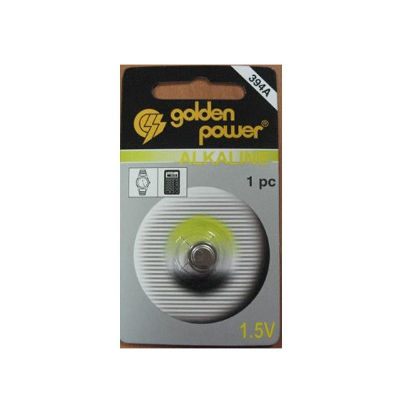  47.1904 BATTERY ALKALINA 394A MINI BUTTON TYPE GOLDENPOWER DA 1.5,V - 