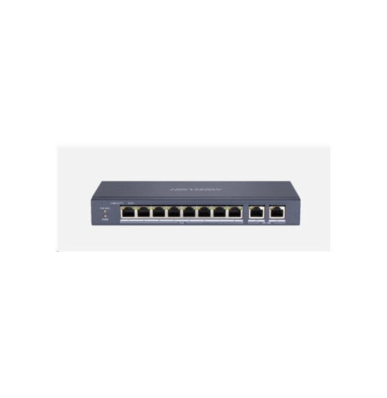  301801717 SWITCH 8P LAN 10/100M RJ45 POE+2P GIGABIT RJ45 HIKVISION 