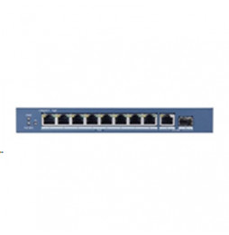  301801376 SWITCH 8P LAN GIGABIT HIKVISION DS-3E0510P-E 8P POE + 2P 