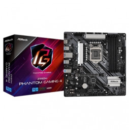  Z590M PHANTOM GAMING 4 MB ASROCK Z590M PHANTOM GAMING 4 LGA1200 4XDDR4DC