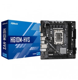  H610M-HVS MB ASROCK H610M-HVS LGA1700 2XDDR4DC-3200 1XPCIE4.0X16 INTEL-G