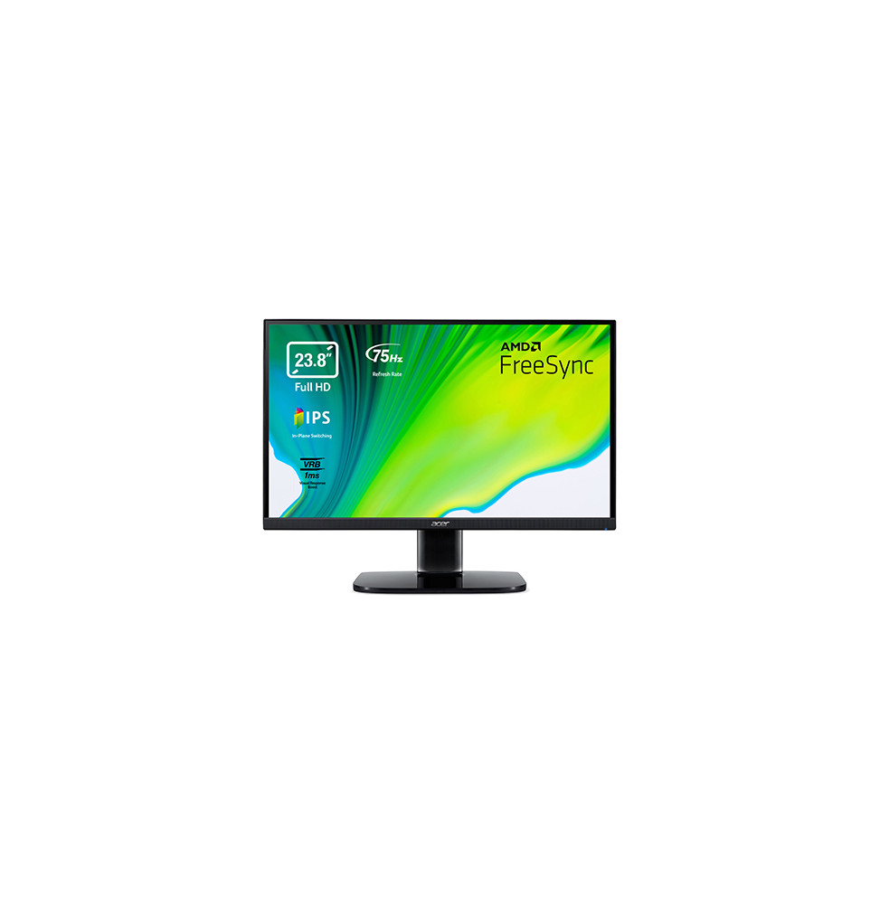  KA242YBI MONITOR ACER 23.8"FHD IPS KA242YBI UM.QX2EE.005 1609 1MS TFT VG