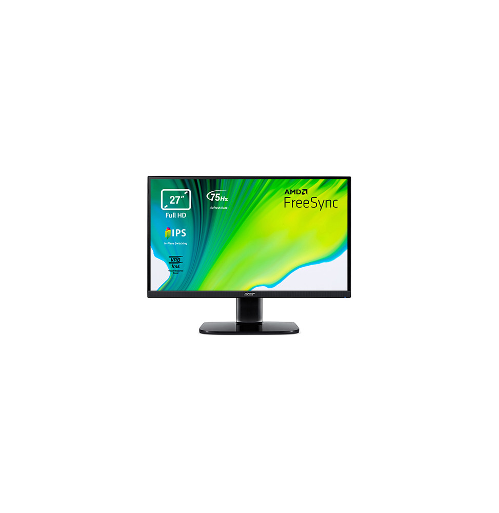  KA272BI MONITOR ACER 27"FHD IPS KA272BI UM.HX2EE.009 169 1920X1080 1MS V