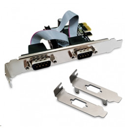  P007-CPEO2S SCHEDA INTERFACCIA PCI-E COMBO LOW PROFILE 2P SERIALI ATLANT