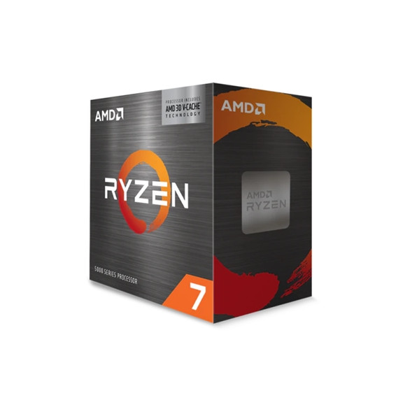  7-5800X3D CPU AMD RYZEN 7 5800X3D 3.4GHZ(4.5GHZ BOOST) 8CORE 100MB 100-1