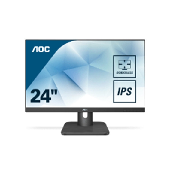  29.2384 MONITOR AOC LCD IPS LED 23.8" WIDE 24E1Q 5MS MM FHD 10001 BLACK 